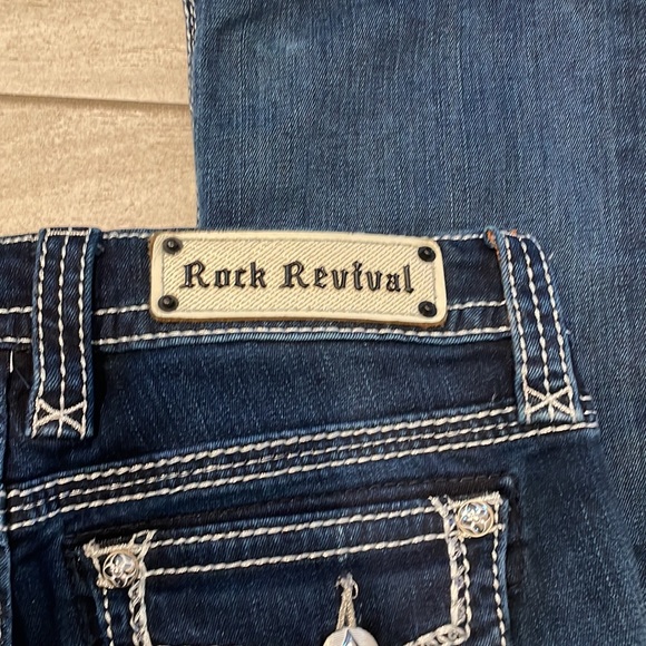 Rock Revival Arlene boot cut jeans size 27 - Picture 7 of 10